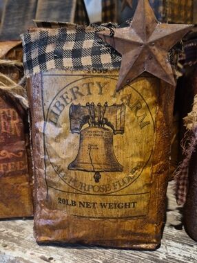 Grungy Primitive Bag Decor